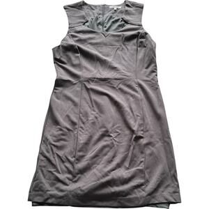 Womens Dress Size Large Gray Professional Classic Business Casual Summer Office